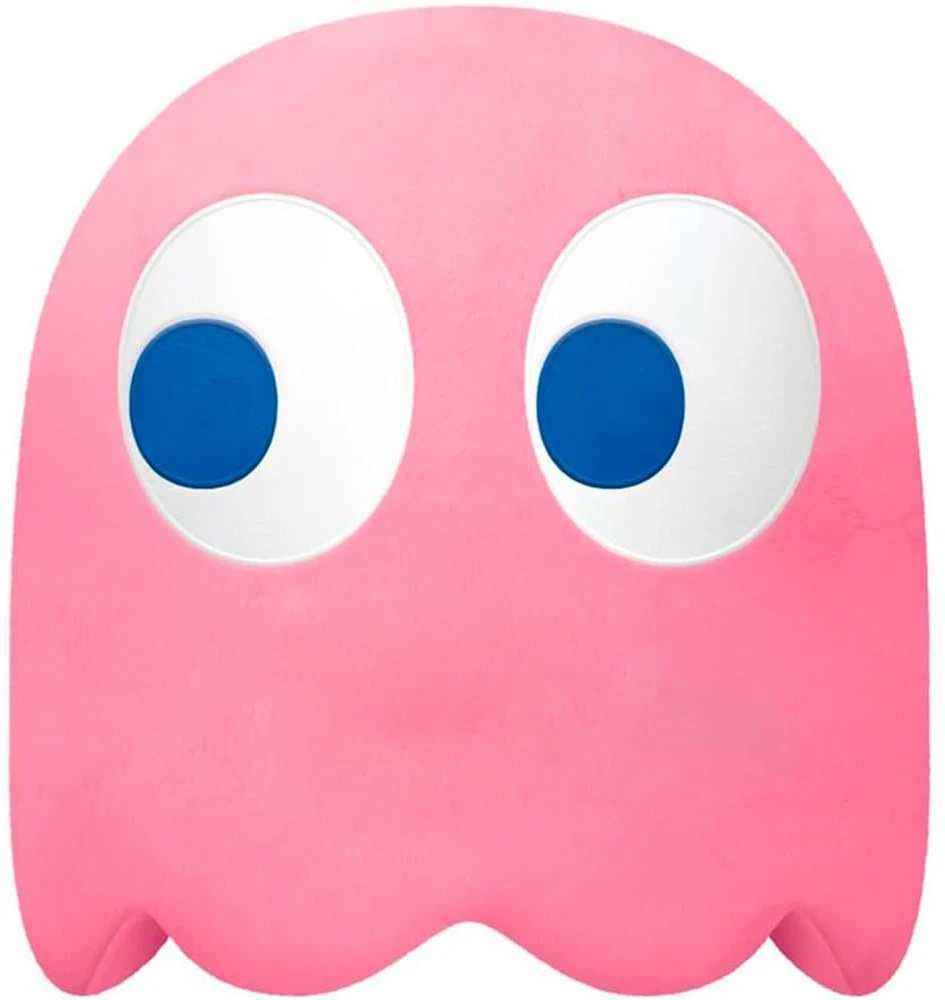 Banpresto - PAC-MAN SUPER DIDELIS PLIUŠINIS～ROŽINIS～