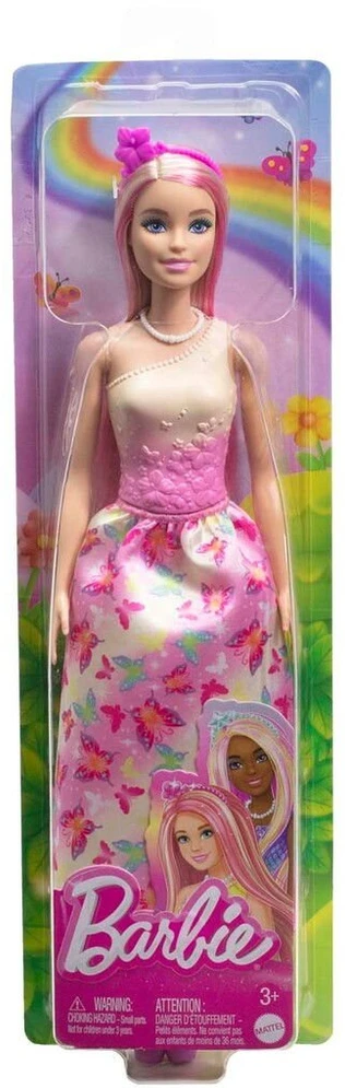 Mattel BARBIE DREAMTOPIA princesė rausva suknele (HRR08)