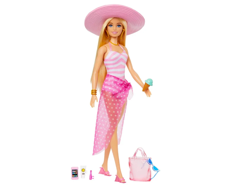 Mattel „Barbie Beach“ paplūdimio lėlės rinkinys
