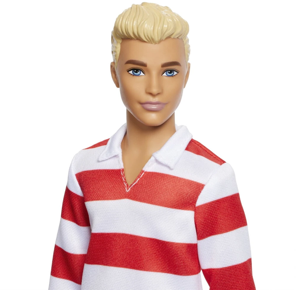 Mattel BARBIE KEN madistas dryžuota palaidine (HYV01)
