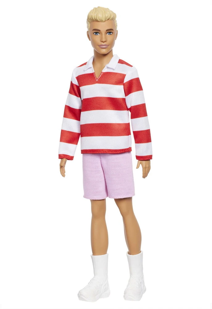 Mattel BARBIE KEN madistas dryžuota palaidine (HYV01)