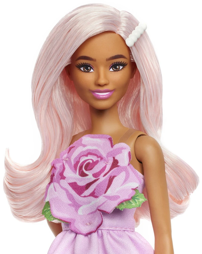 Mattel BARBIE madistė rožine suknele (HYT94)