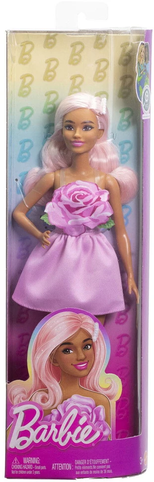 Mattel BARBIE madistė rožine suknele (HYT94)