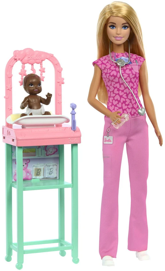 Mattel BARBIE lėlė gydytoja (JCR72)
