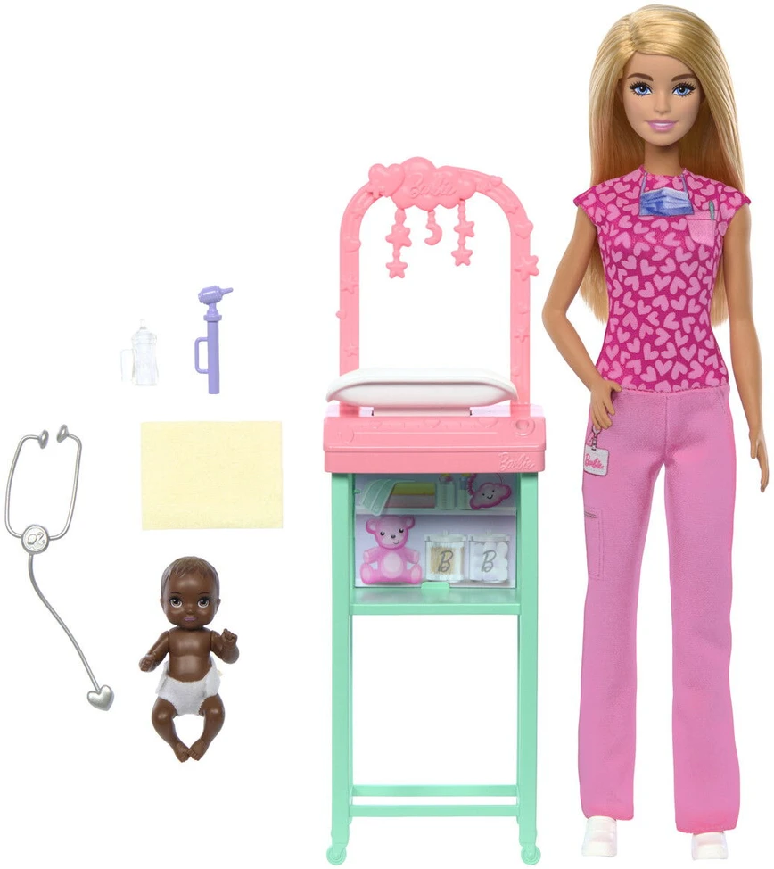 Mattel BARBIE lėlė gydytoja (JCR72)