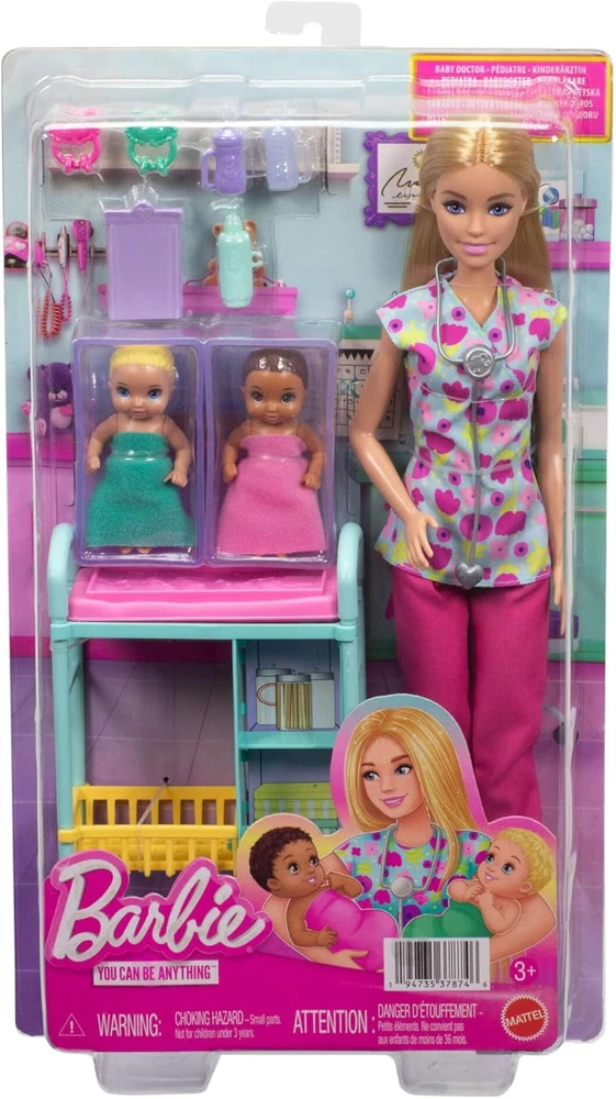 Mattel BARBIE lėlė gydytoja (JMK12)