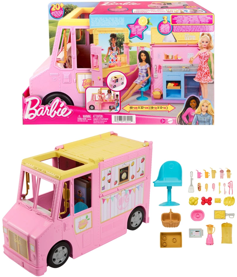 Barbie limonado sunkvežimio rinkinys HPL71 Mattel