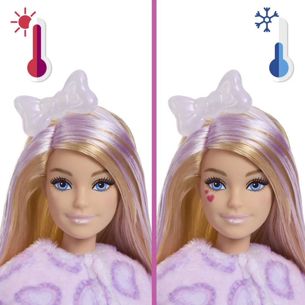 Mattel BARBIE CUTIE REVEAL CARE BEARS SWEET BOWS siurprizų rinkinys – katytė (JJP64)