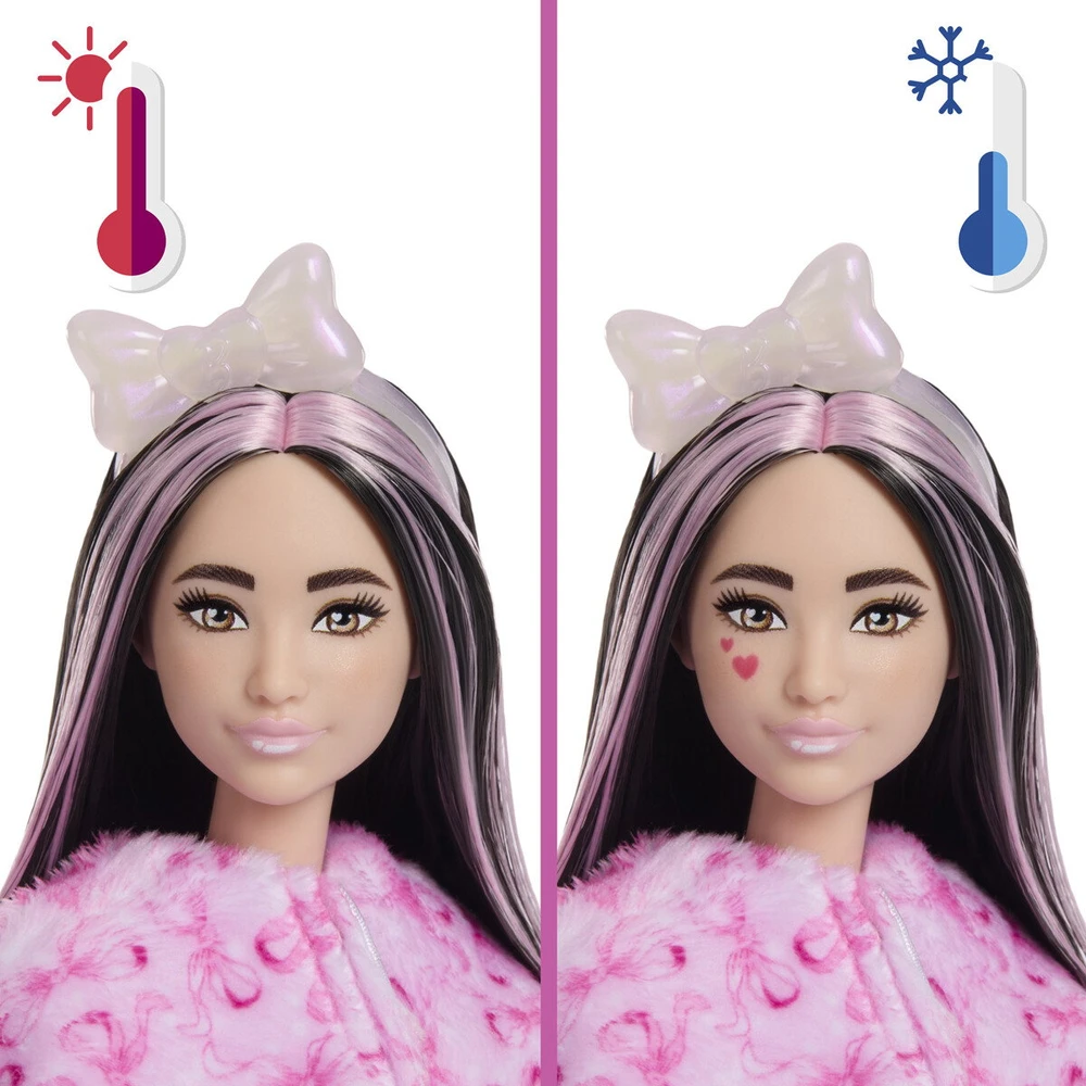 Mattel BARBIE CUTIE REVEAL CARE BEARS SWEET BOWS siurprizų rinkinys – avytė (JJP66)