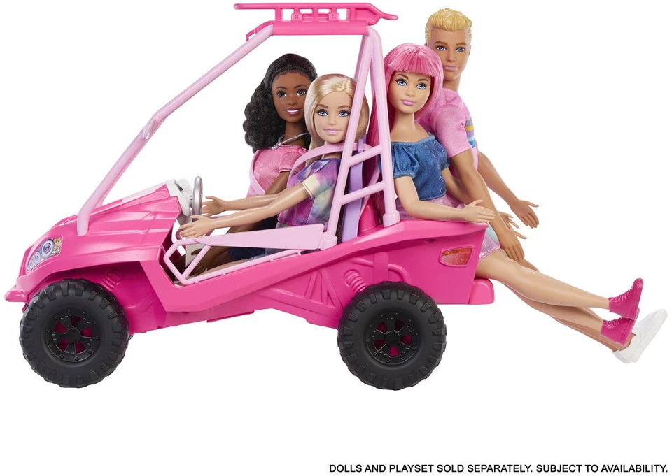 Mattel BARBIE MYSTERIES BEACH BUGGY paplūdimio automobilis (JFV68)