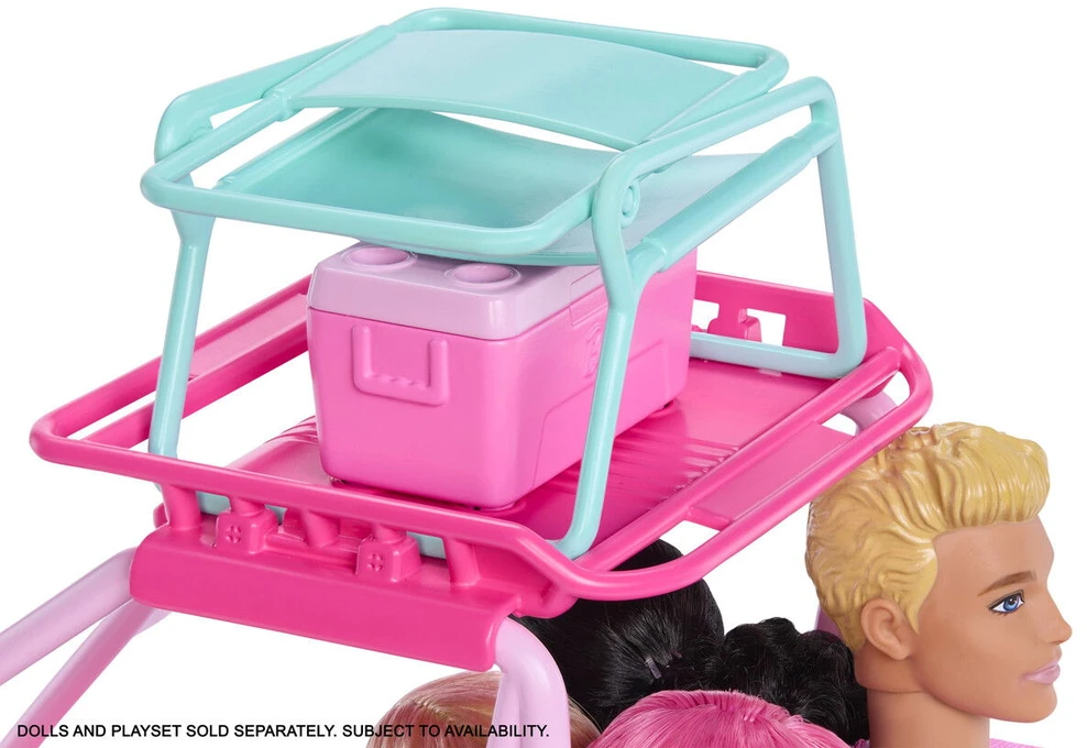 Mattel BARBIE MYSTERIES BEACH BUGGY paplūdimio automobilis (JFV68)