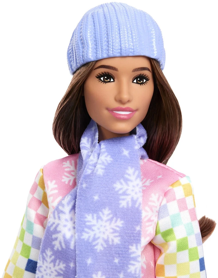 Mattel Barbie Barbė - Prabangi snieglentininkė karjeros varžybose (JKF78)