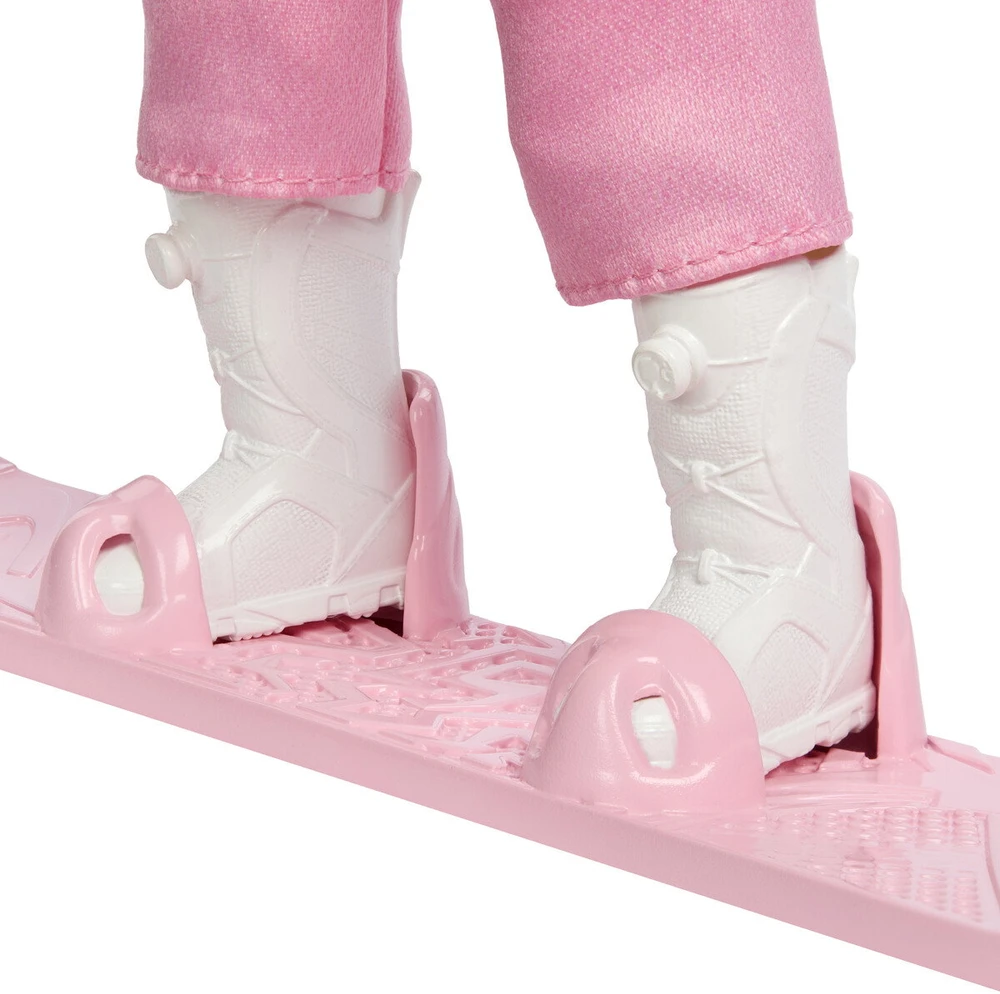 Mattel Barbie Barbė - Prabangi snieglentininkė karjeros varžybose (JKF78)