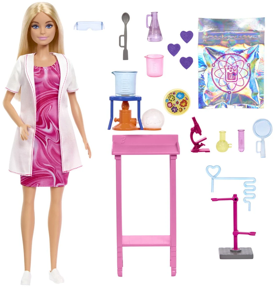 Barbie Barbė - Prabangus mokslininkės karjeros rinkinys (JCR70)