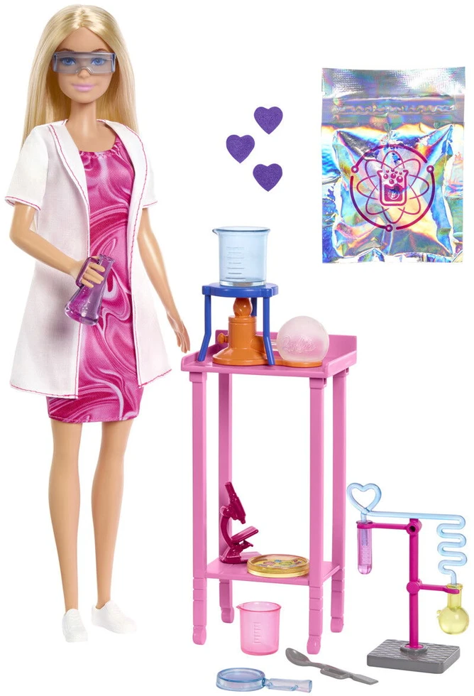 Barbie Barbė - Prabangus mokslininkės karjeros rinkinys (JCR70)