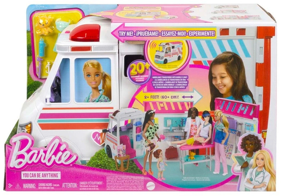 Mattel „Barbie Care Clinic“ greitosios pagalbos rinkinys