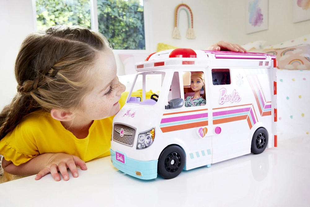 Mattel „Barbie Care Clinic“ greitosios pagalbos rinkinys