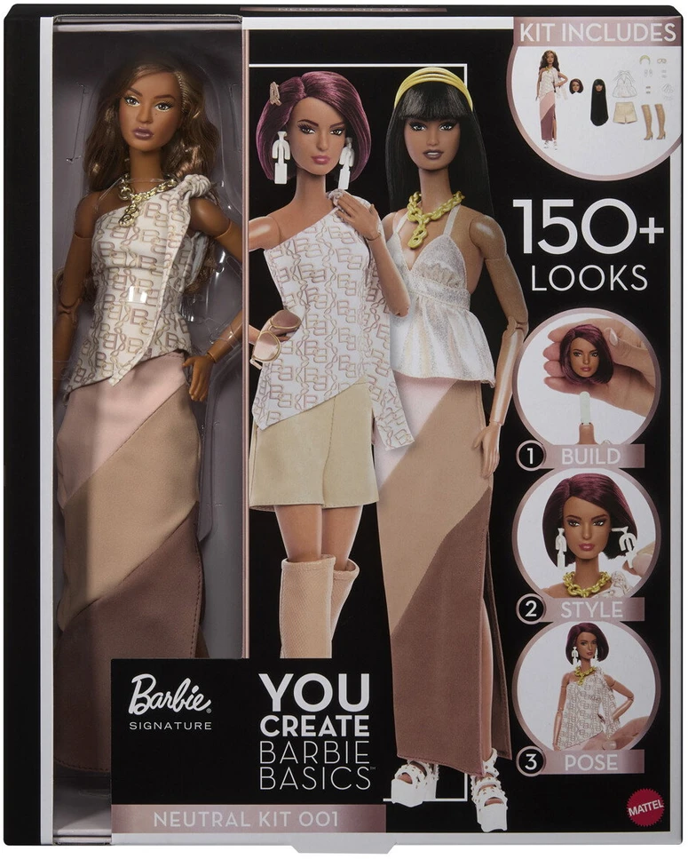 Lėlė su priedais Mattel Barbie Signature You Create Neutral Kit 001