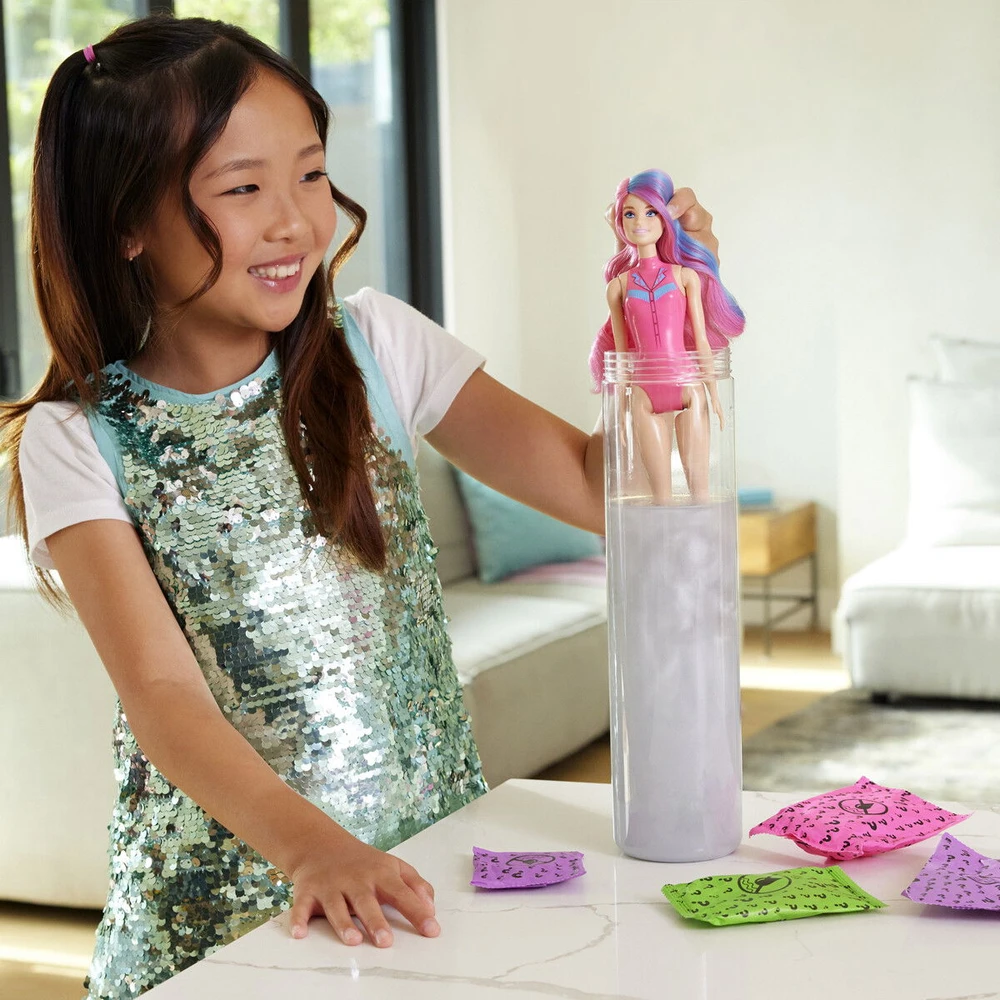 Mattel BARBIE COLOR REVEAL siurprizų rinkinys, Disco Star serija (JCP01)