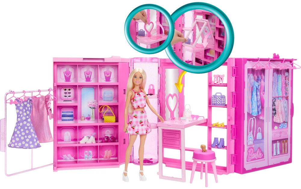 Mattel Barbie Spinta Marzeń 3.0 + Lėlė Rinkinys