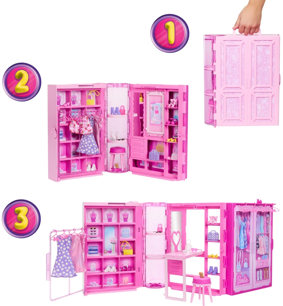Mattel Barbie Spinta Marzeń 3.0 + Lėlė Rinkinys