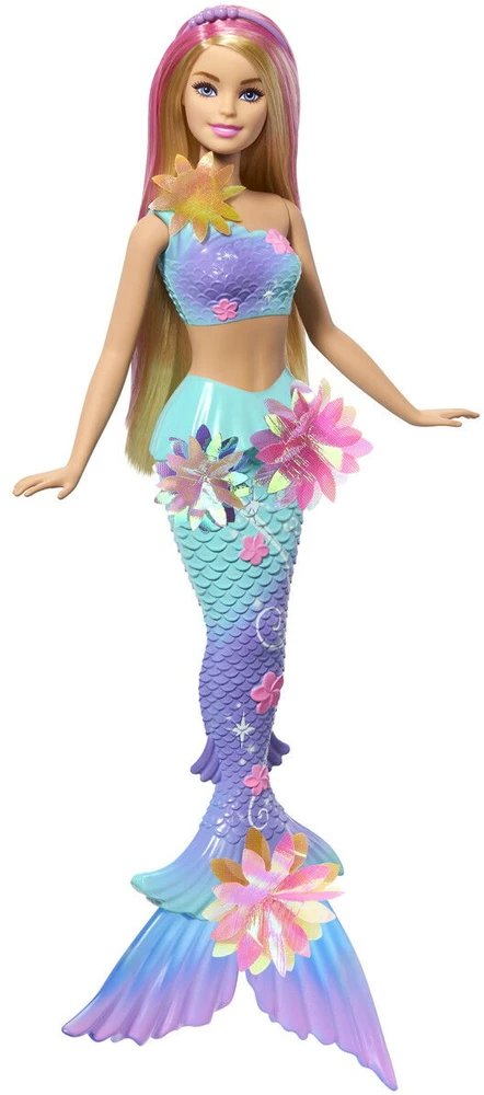 Šviesiaplaukė undinėlė Mattel Barbie Dreamtopia Blooming Magic (JDM72)