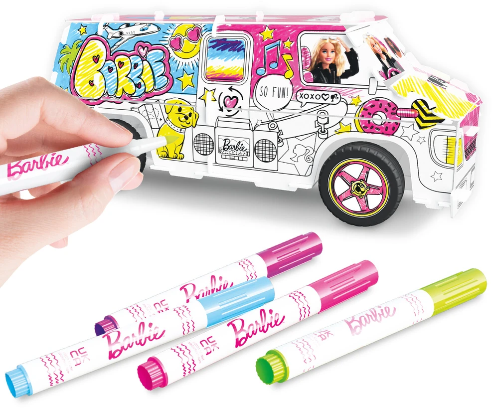 Barbie „Creative Maker Kitz“ „pasidaryk pats“ super kemperis (BLA85607)