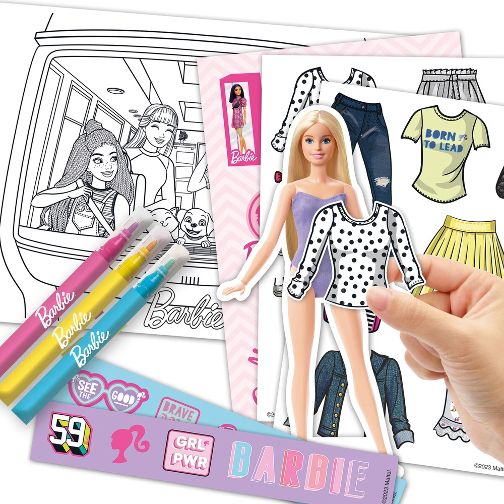 BLADEZ BARBIE Lipdukų veiklos rinkinys