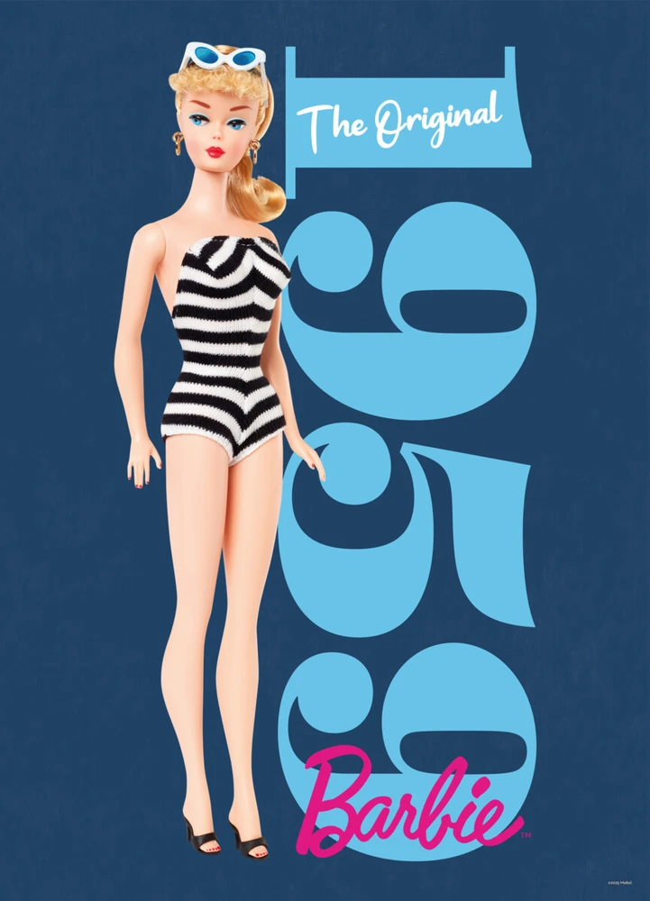 Barbie - Originali dėlionė, 1000 detalių (60991)