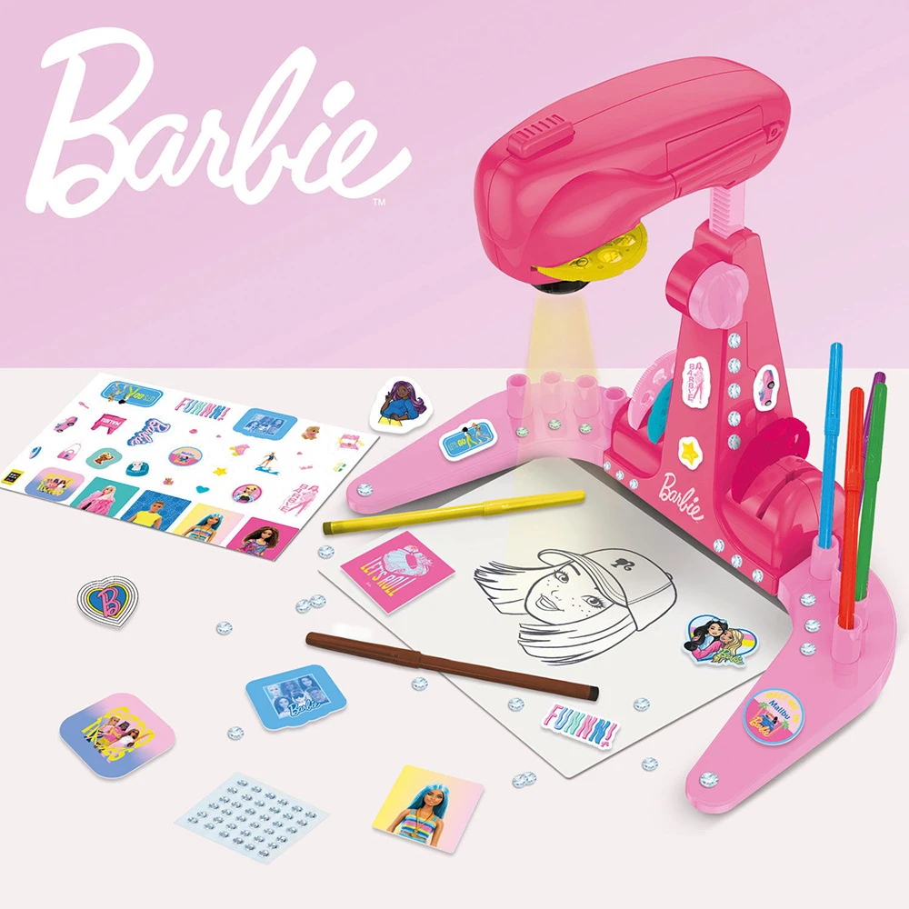 Lisciani Rankdarbių rinkinys Barbie projektorius su LED apšvietimu