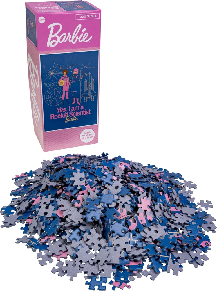 Barbie - Raketų mokslininko dėlionė, 1000 detalių (60992)