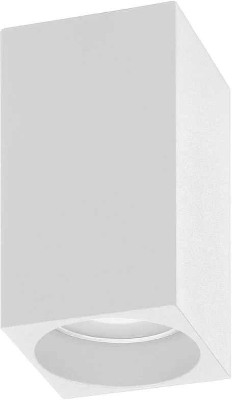 Lubinis šviestuvas Orno BARBRA DLS GU10 įleidžiamas šviestuvas, max 50W, IP20, kvadratinis, baltas, aliuminio