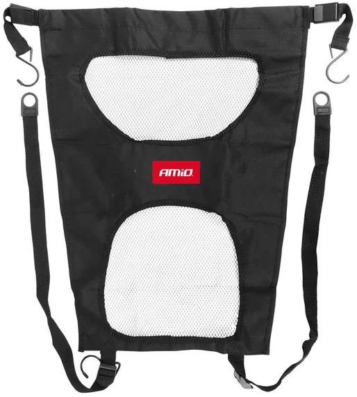 Augintiniams apsauginė užtvara tarp automobilio sėdynių AMIO-02569