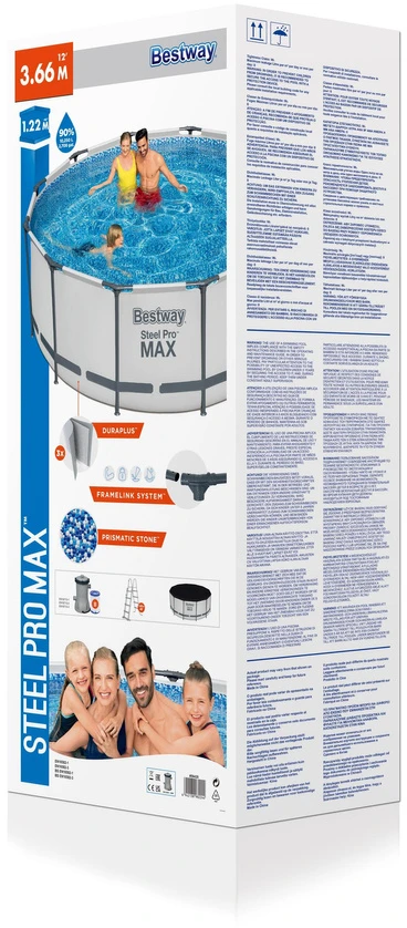 Baseinas Bestway Steel Pro MAX™, 3.66m x 1.22m (56420)