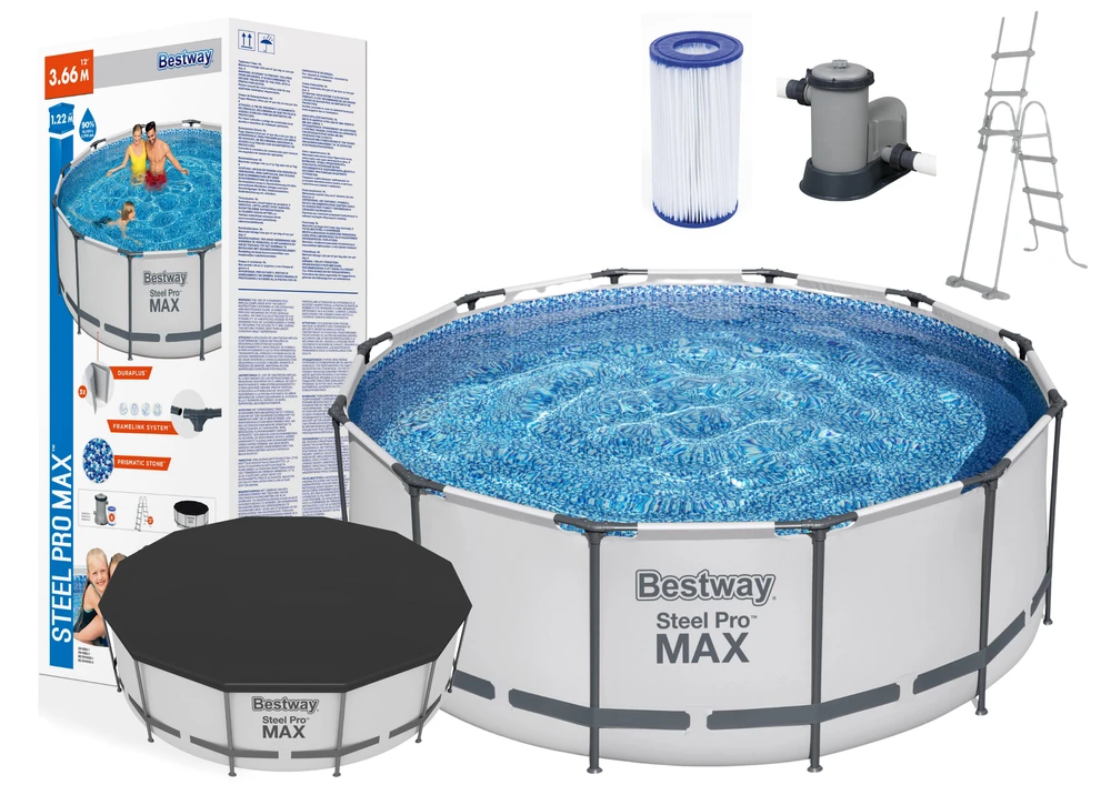 Baseinas Bestway Steel Pro MAX™, 3.66m x 1.22m (56420)
