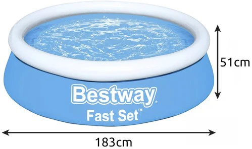Bestway baseinas Fast Set 183x51cm (57392)