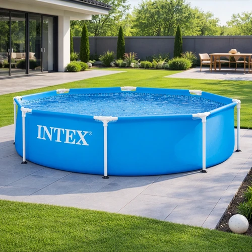 Intex Baseinas Metal Frame, 244x51cm