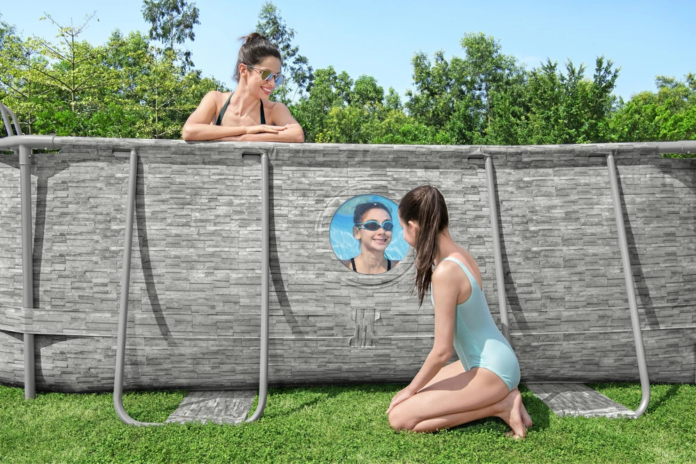 Baseinas Bestway Power Steel Swim Vista 56946