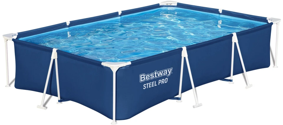 Bestway Stačiakampis karkasinis baseinas 300 x 201 x 66 cm