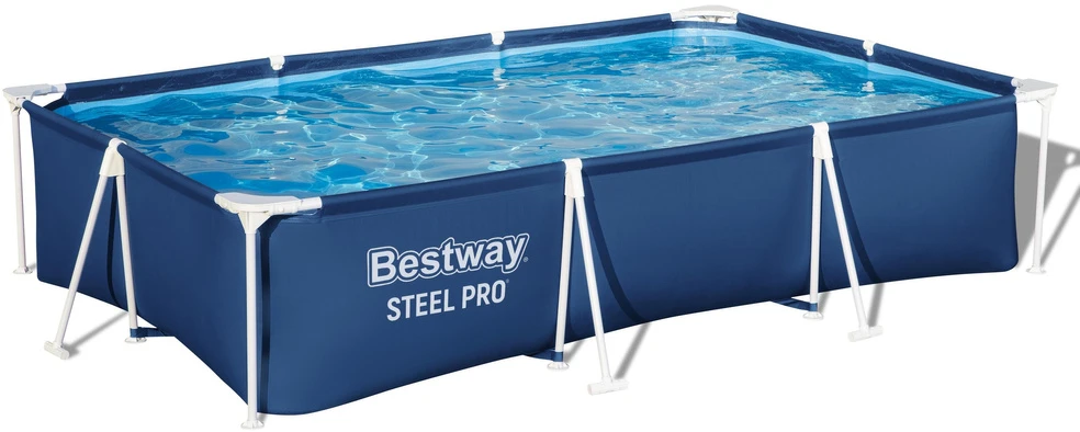 Bestway Stačiakampis karkasinis baseinas 300 x 201 x 66 cm