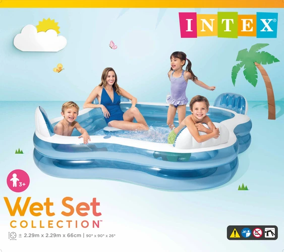 Intex Pripučiamas baseinas Swim Center Family Lounge, 56475NP