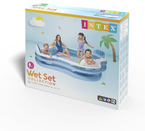 Intex Pripučiamas baseinas Swim Center Family Lounge, 56475NP
