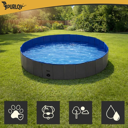 Folding dog pool/pen 160x30 Purlov