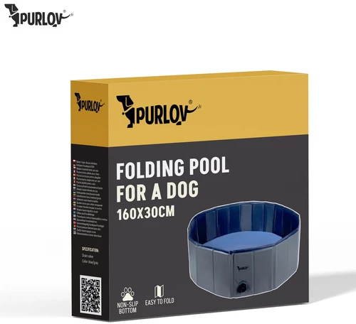 Folding dog pool/pen 160x30 Purlov
