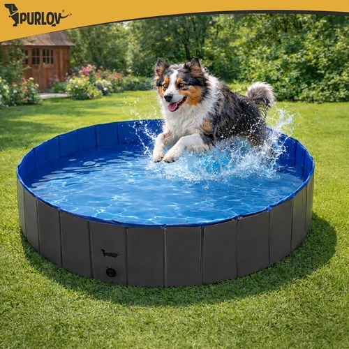 Folding dog pool/pen 160x30 Purlov