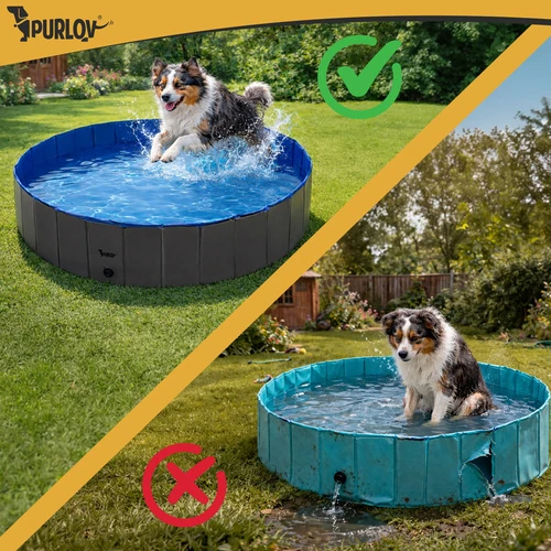 Folding dog pool/pen 160x30 Purlov