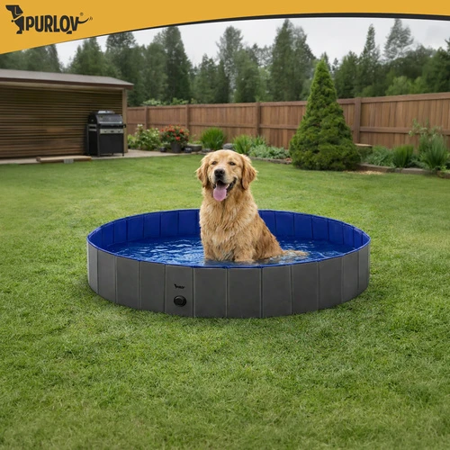 Folding dog pool/pen 160x30 Purlov