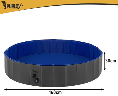Folding dog pool/pen 160x30 Purlov