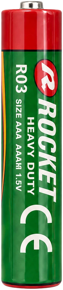 Baterie 10x4 Szt Rocket Cynkowo-Węglowa Paluszki AAA R03 1,5V Rinkinys Baterii