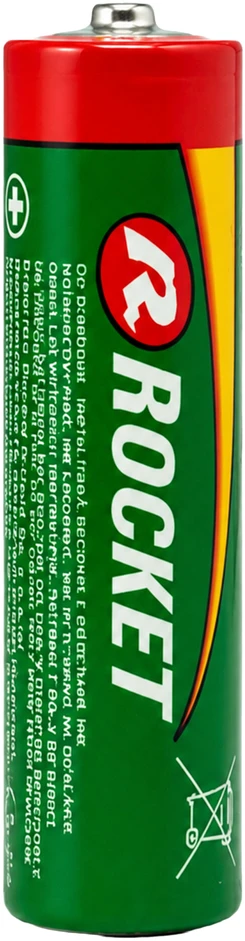 Baterie 6x4 Szt Rocket Cynkowo-Węglowa Paluszki AA R6 1,5V Rinkinys Baterii